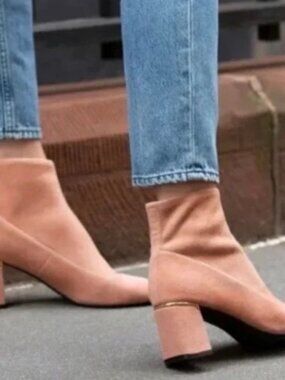 BNIB Cole Haan Mocha Mousse Laree Stretch Bootie 7B
